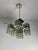 Gray 7-Light Chandelier Cubic Model attributed to Gaetano Sciolari, 1970s For Sale - Image 8 of 14