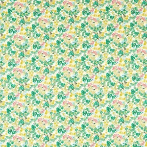 Harlequin Wildflower Meadow Fabric in Rose/Emerald/Peridot