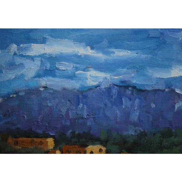 Santa Fe Landscape, Southwestern Oil Painting For Sale In Reno/Lake Tahoe - Image 6 of 9