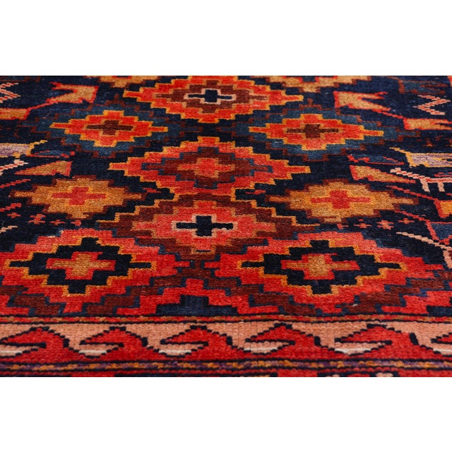 Late 19th Century Late 19th Century Persian Shiraz Rug, 04'03 X 06'07 For Sale - Image 5 of 10
