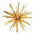 Sputnik Amber Triedro Murano Glass Chandelier by Simoeng For Sale - Image 4 of 6