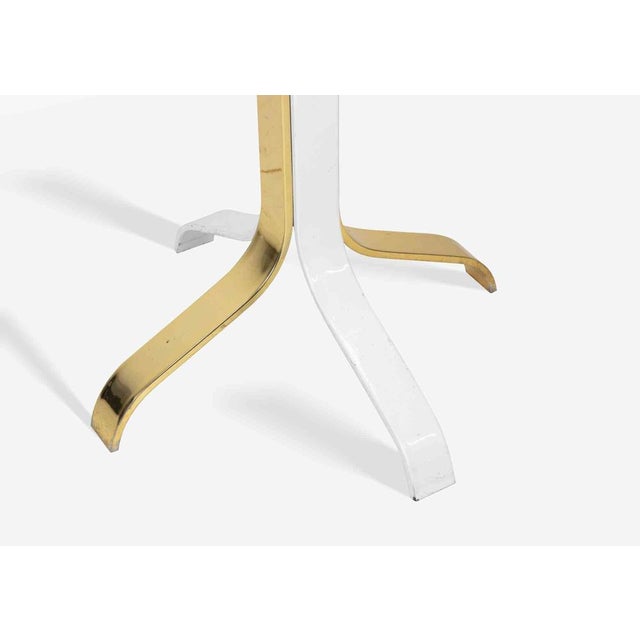 Mid-Century Coat Hanger in Gilt Lacquered Metal, Italy, 1950s For Sale - Image 6 of 9