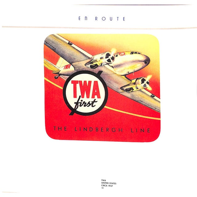 Paper "En Route Label Art From the Golden Age of Air Travel" 1993 Johnson, Lynn & O'leary, Michael For Sale - Image 7 of 12
