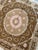 Beige Brown Cotton Suzani Square With Pink Medallion For Sale - Image 10 of 10