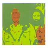 1980s Richard Snyder Figural Screenprint For Sale