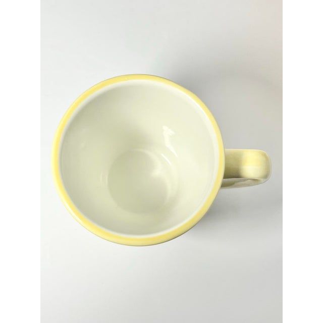 Dansk Dansk “Lemon Zest” Ceramic Mugs - Set of 4 For Sale - Image 4 of 5