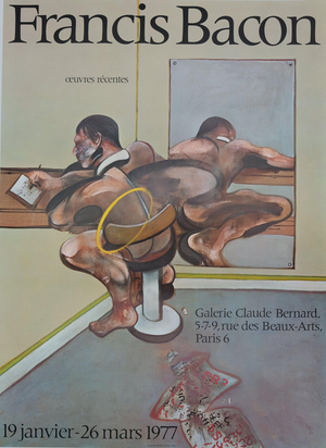 Expo 1977 Poster by Francis Bacon