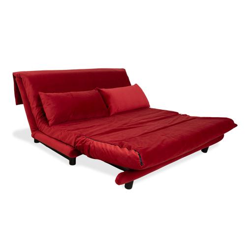 Multy Three-Seater Sofa in Red Fabric from Ligne Roset For Sale - Image 5 of 15