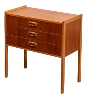 Mid-Century Teak Chest of Drawers or Nightstand