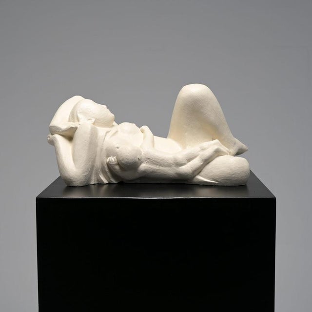Contemporary Jan Keustermans, Statue, 1980s, Plaster For Sale - Image 3 of 18