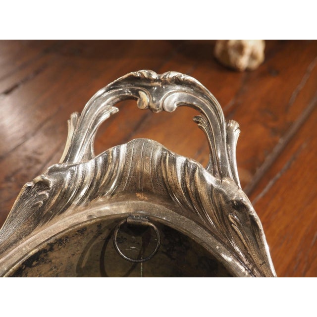 Circa 1900 Silvered Bronze Table Jardiniere From France For Sale In Dallas - Image 6 of 13