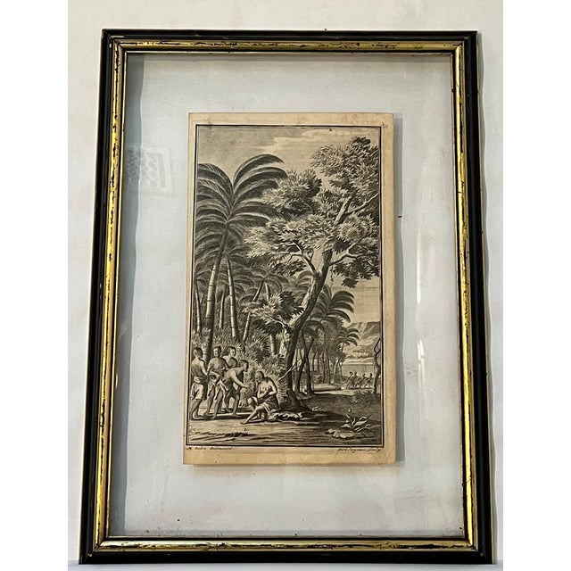 Print of Commander De Graauw From 1726 by F. Valentijn, Double Sided Glass Frame For Sale In Saint Louis - Image 6 of 10