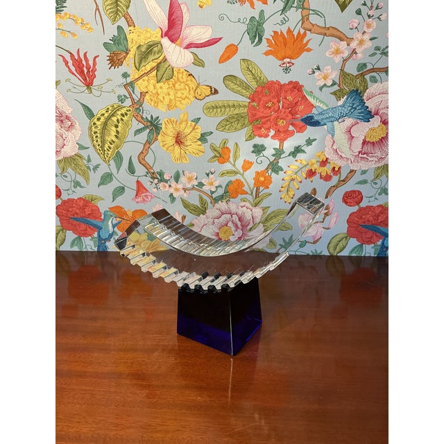 Contemporary Mid 20th Century Baccarat Crystal Sculpture by Thomas Bastide For Sale - Image 3 of 7