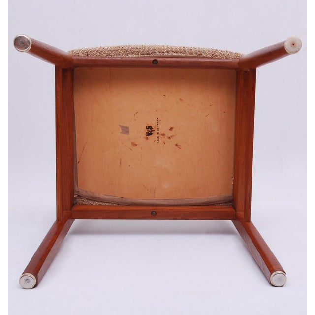 Vintage Dining Chairs by Henning Kjaernulf for Vejle Stole Møbelfabrik, 1960s, Set of 3 For Sale - Image 10 of 16