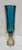Mid-Century Modern Vintage Murano Sommerso Blue Hexagonal Glass Vase For Sale - Image 3 of 12
