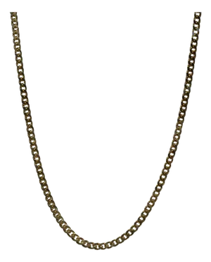 The Curb OG: Yellow Gold Cuban Curb Link Necklace