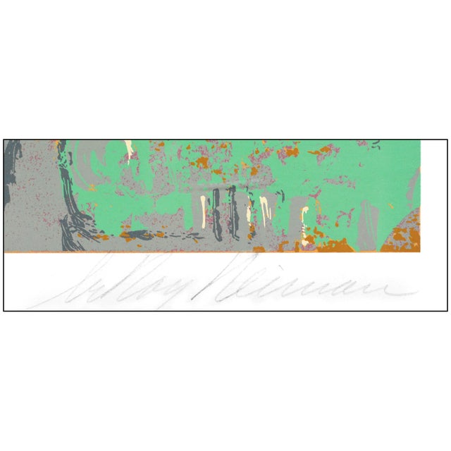 1980s 1980s Cafe De Là Paix Modern Serigraph on Paper LeRoy Neiman For Sale - Image 5 of 7