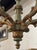 19th C. Italian Carved and Painted Chandelier For Sale - Image 4 of 7