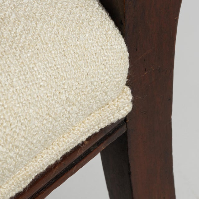 19th Century William IV Carver Armchair With Upholstered Seat & Arms For Sale - Image 9 of 16