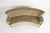 1950s 1950s Art Deco Danish Curved Banana Sofa W Textured Mohair Type Upholstery For Sale - Image 5 of 18