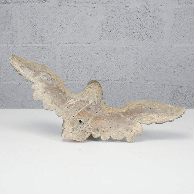 Hand-Carved and Hand-Sculpted Wooden Napoleonic Eagle, Late 18th Century For Sale - Image 4 of 9