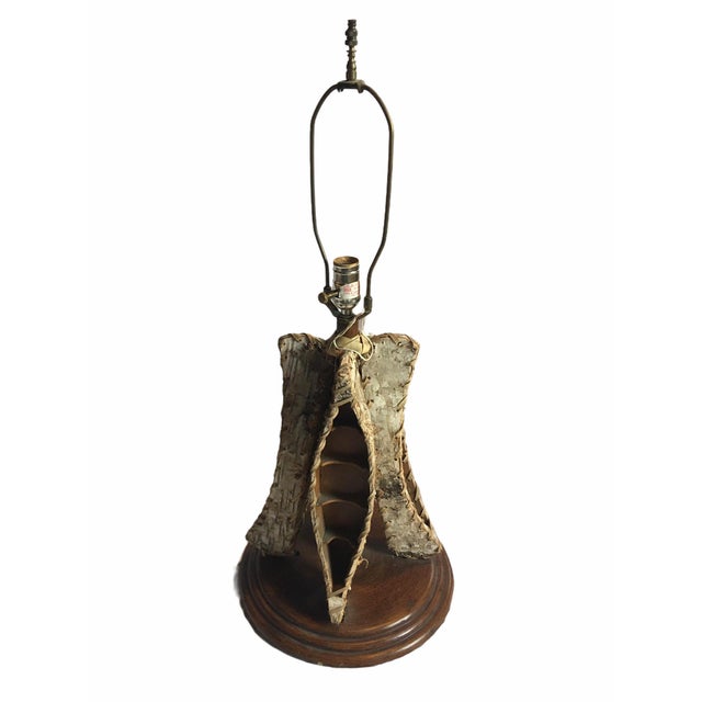 Arts and Crafts/Rustic Cabin Inspired Table Lamp For Sale - Image 9 of 12