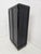 Viennese Art Deco Wardrobe in Black Lacquer with Brass Details, 1940s For Sale - Image 4 of 11