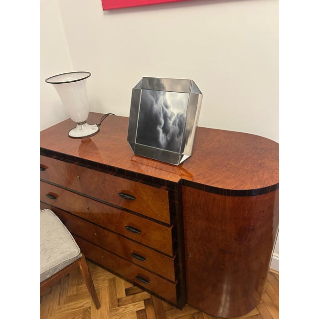Vintage Italian Vanity Table Mirror, 1970s For Sale - Image 4 of 5