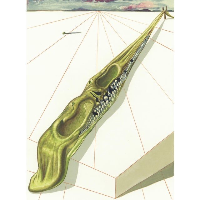 Salvador Dalí 1963 Dalí Divine Comedy Engraving Enfer Chant 14 Les Blasphémateurs (The Blasphermers) For Sale - Image 4 of 9