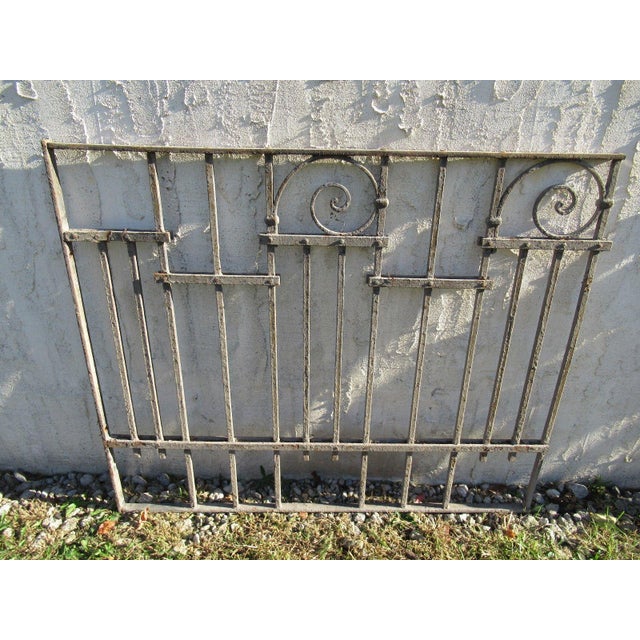 Antique Victorian Iron Gate | Chairish