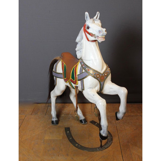 Wood German Artist, Carving Carousel Horse, 1900, Wood For Sale - Image 7 of 17