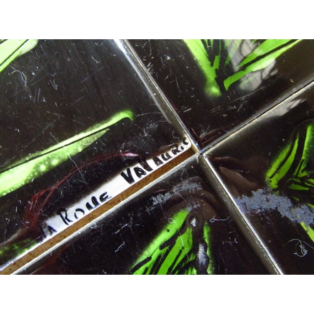 Mid-Century Bar Cart with Vallauris Tiles, 1950s For Sale - Image 10 of 11