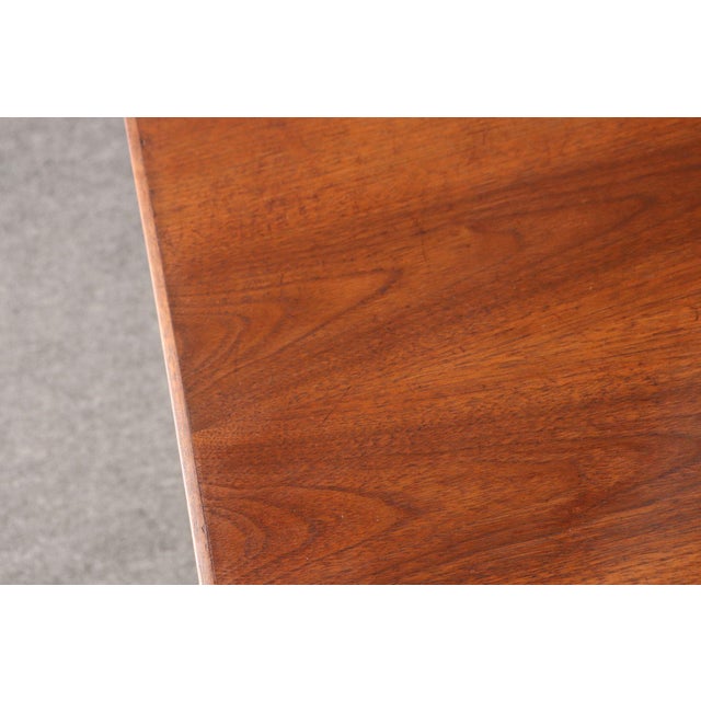 Mid-Century American Modern Studio Craft Walnut Desk by Richard Artschwager For Sale - Image 11 of 18