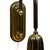 Art Deco Holophane Cut Glass and Brass Wall Lamps, 1970s, Set of 2 For Sale - Image 14 of 18