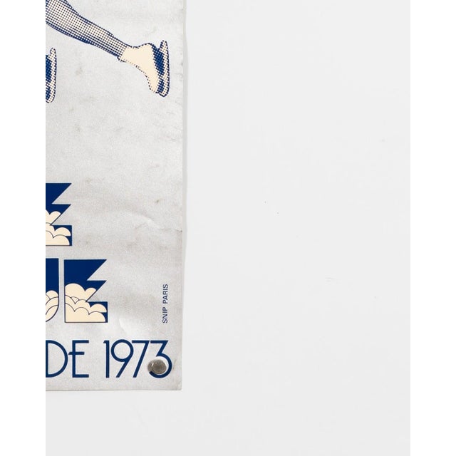 World Figure Skating Championships 1973 Original Silkscreen Poster For Sale - Image 6 of 9