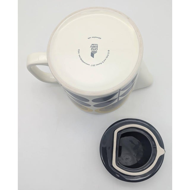 Orla Kiely Flower Stem Ceramic Tea Pot For Sale - Image 11 of 12