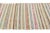Mid 20th Century Striped Vintage Rag Runner For Sale - Image 4 of 7