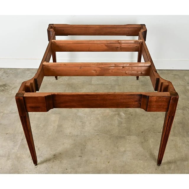 French 18th Century Mahogany Frame Conference Table For Sale - Image 11 of 12