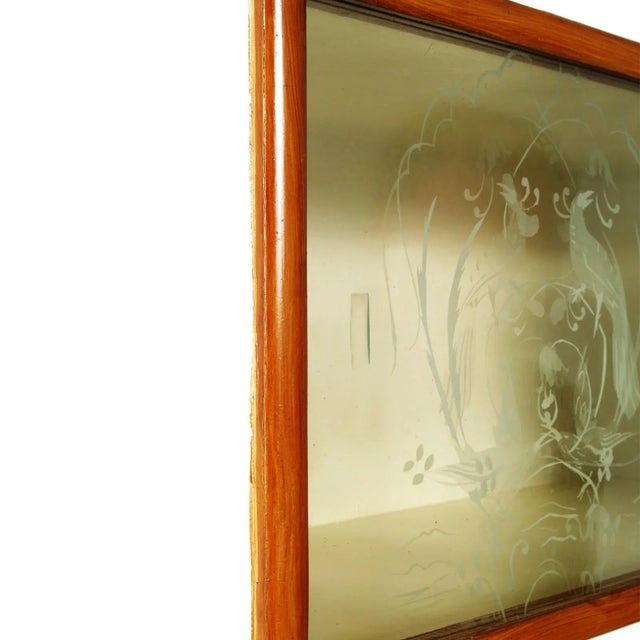 Brown Mid-Century White Lacquered Wood Credenza, 1950s For Sale - Image 8 of 11