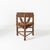 1960s Hand-Carved Monk Chair with Brown Sheepskin Upholstery, Sweden, 1960s For Sale - Image 5 of 9