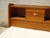 Vintage Light Oak Headboard, 1970s For Sale - Image 6 of 18