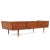 Mel Smilow Mid Century Walnut Case Sofa For Sale In Chicago - Image 6 of 8