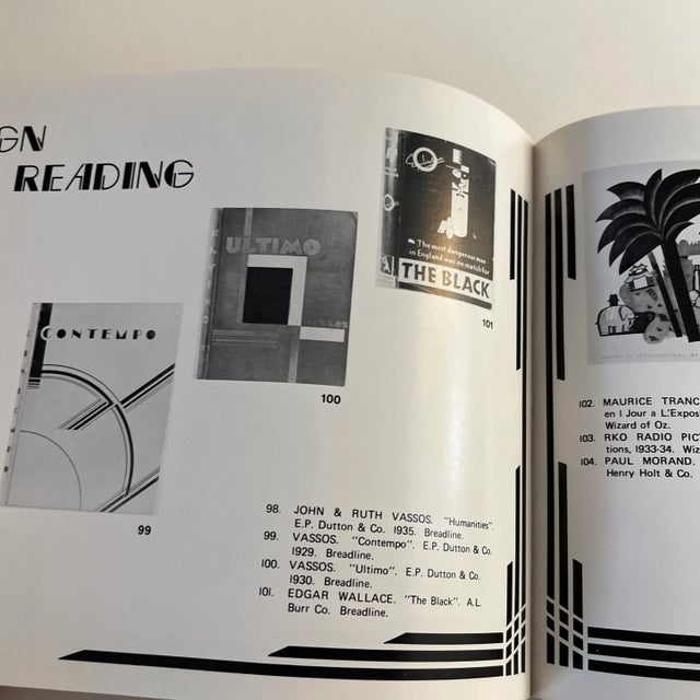 Black 1975 Art Deco Exposition Radio City Book For Sale - Image 8 of 13