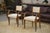 Bridge Chairs in Walnut and Ecru Boucle Fabric, 1930s, Set of 2 For Sale - Image 13 of 13