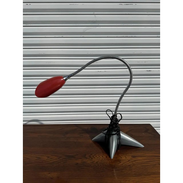 Late 20th Century Modern Designer Adjustable Table Lamp For Sale - Image 4 of 5