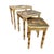 Mid-Century Modern Vintage Faux Bamboo Monkey Nesting Tables – Set of Three For Sale - Image 3 of 9