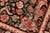 Shabby Chic Shabby Chic 1990's Pak-Persian Black/Pink Wool Rug - 6'2'' X 9'2'' For Sale - Image 3 of 9