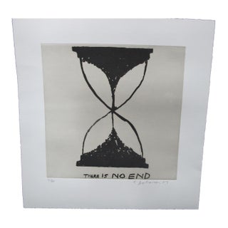 Chris Johanson Signed Limited Aquatint Print Perceptions #1 There Is No End For Sale