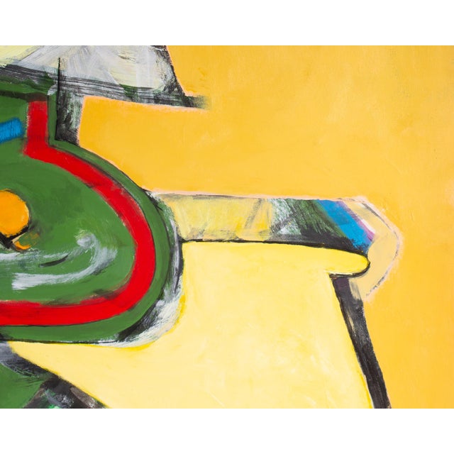 Early 21st Century Abstract Acrylic and Watercolor on Paper Painting by James L. Bruch For Sale - Image 5 of 9