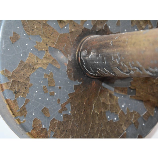 Gilt Finish Hunting Horn Electrified Wall Sconce For Sale - Image 10 of 11